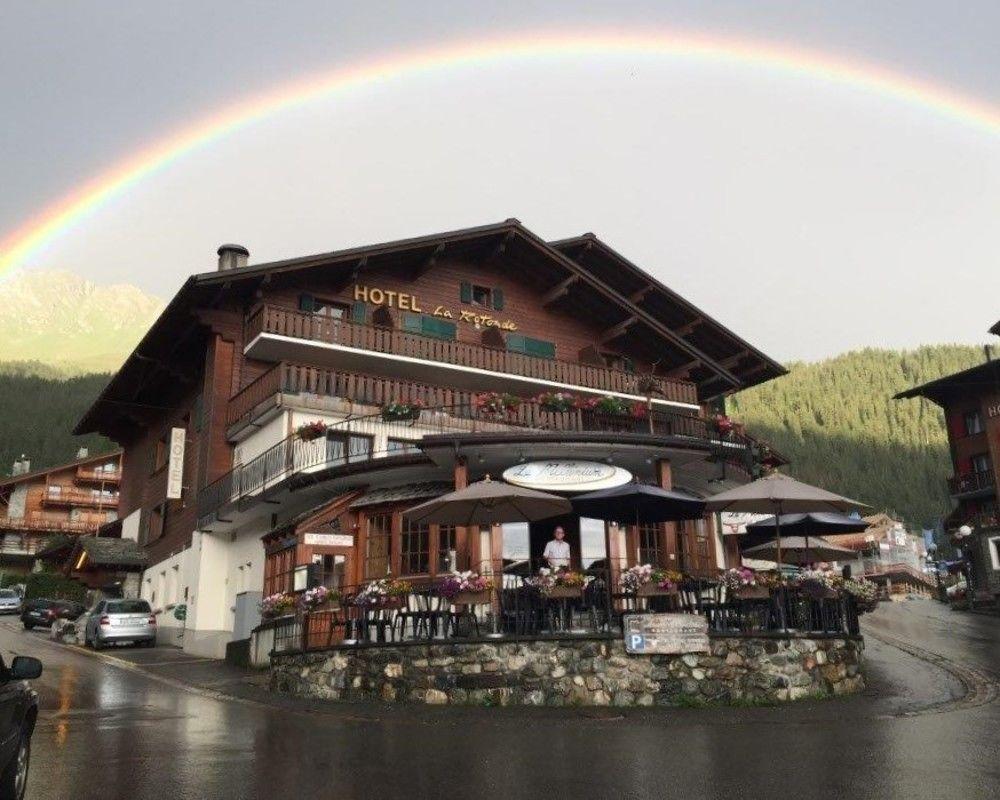 Hotel La Rotonde Verbier Exterior photo
